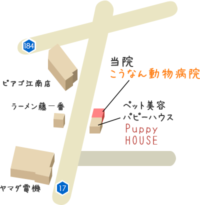 当院のアクセス地図